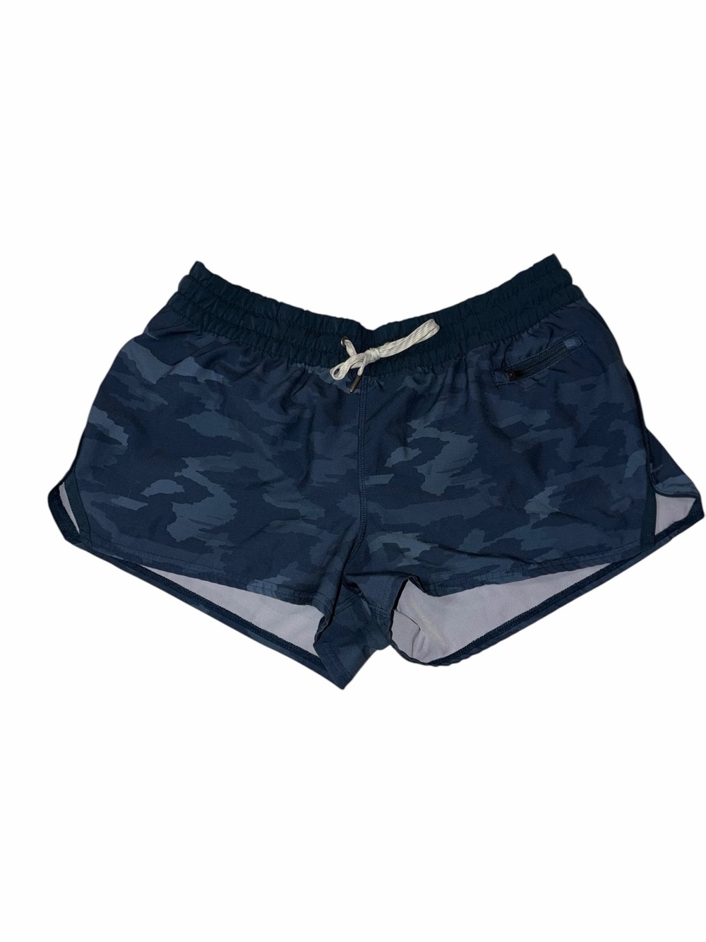 Women’s Navy Camo Athletic Shorts